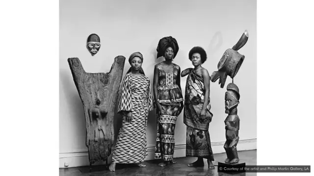 The Grandassa Models, New York, 1967, photographié par Kwame Brathwaite