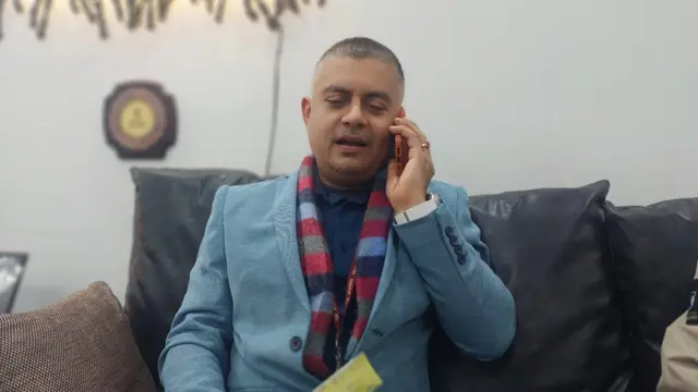 જમ્મુ અને કાશ્મીરના ખાણ વિભાગના સચિવ અમિત શર્મા