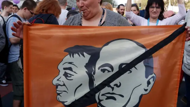 تظاهرات مجارستان