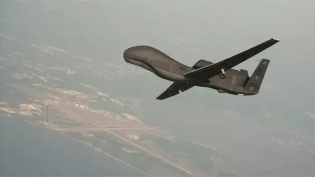 RQ-4 Global Hawk Drone Surveillance