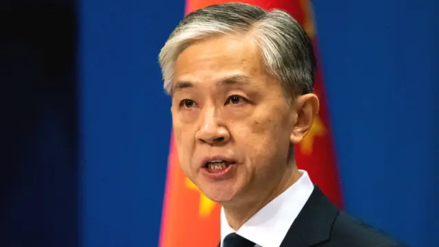 चीन के विदेश मंत्रालय के प्रवक्ता वांग वेंबिन