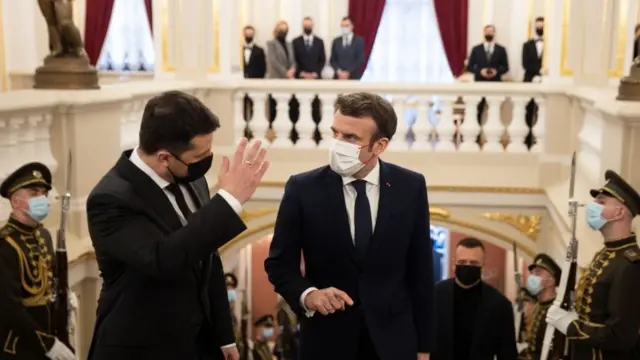 Макрон і Зеленський