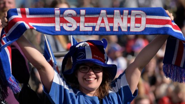 Iceland fan