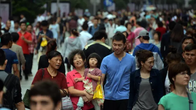 上海南京路步行街。(资料图片)