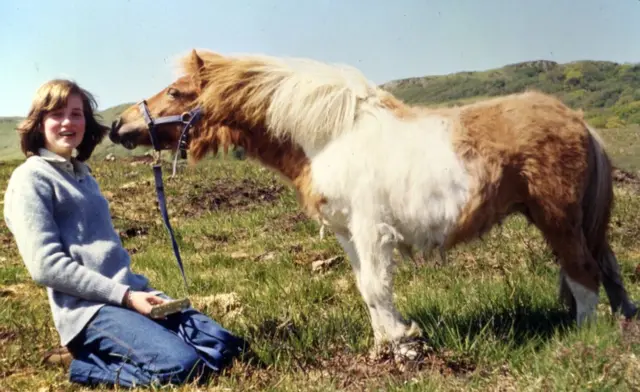 Диана летом 1974 года