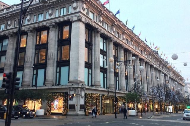 2016年聖誕彩燈——牛津街上的塞爾弗裏奇百貨公司