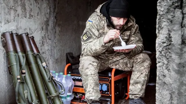 Військовий у зоні АТО