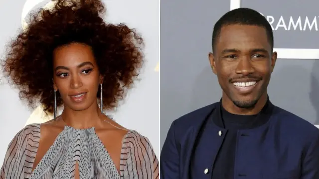 Соланж (ліворуч) і Френк Оушен (праворуч) розкритикували "Греммі"