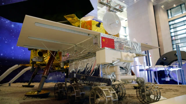 Réplica de Chang'e 3 en el Museo Nacional en Pekín