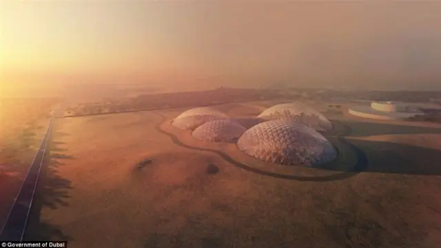 दुबई, मार्स सिटी