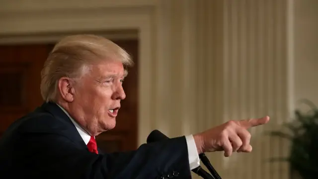 अमरीकी राष्ट्रपति डोनल्ड ट्रंप