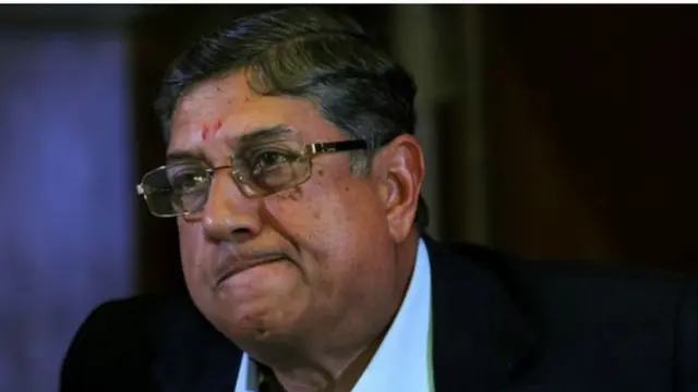 ਬੀਸੀਸੀਆਈ ਦੇ ਸਾਬਕਾ ਮੁਖੀ ਐਨ ਸ਼੍ਰੀਨਿਵਾਸਨ