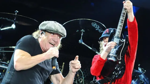 Брайан Джонсон и Ангус Янг