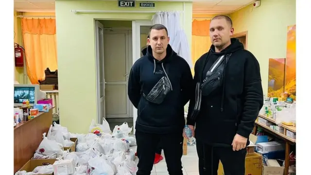 Dmytro Dubobikov, 32, and Yevhen Dubobikov, 35