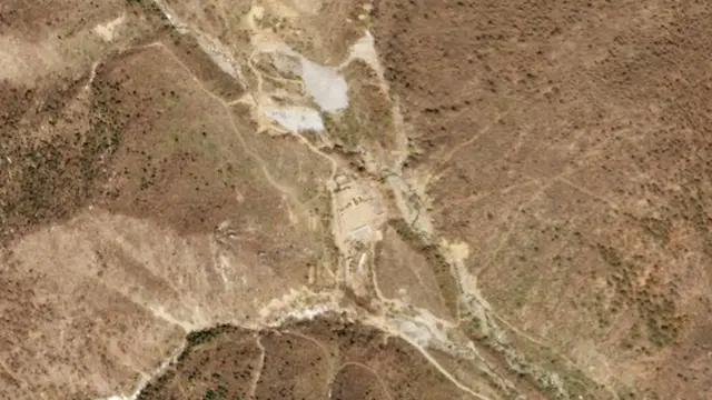 မြောက်ကိုရီးယားရဲ့ ပန်ညီရီ နျူကလီးယားစမ်းသပ်ရေးစခန်းနေရာ