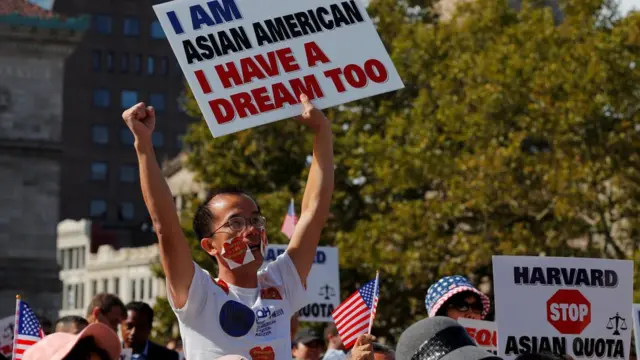 Supporters attend the "Rally for the American Dream - Equal Education Rights for All" in Boston