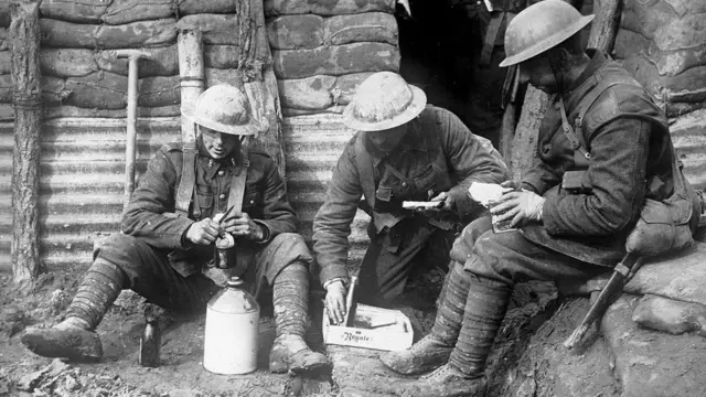 وفرت الخنادق في الحرب العالمية الأولى بيئة مثالية لنمو الفيروس المسبب لوباء الإنفلونزا الإسبانية وتكاثره