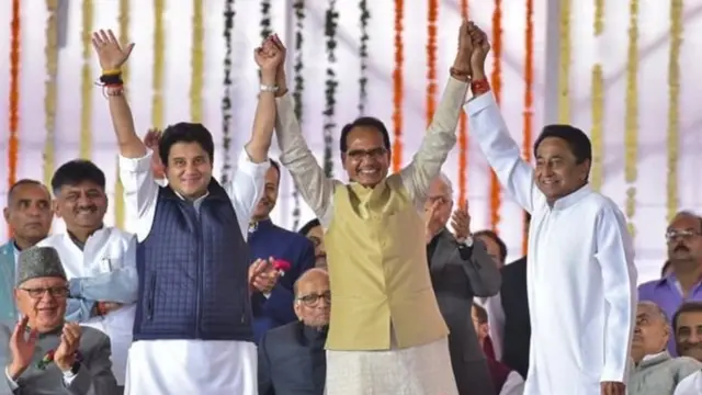 શિવરાજ સિંહ- સચિન પાયલટ- ગેહલોત