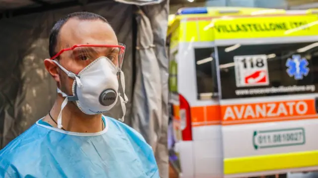 Medidas para contener la propagación del coronavirus en Italia.