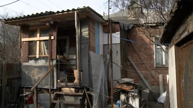 Уцелевшая постройка