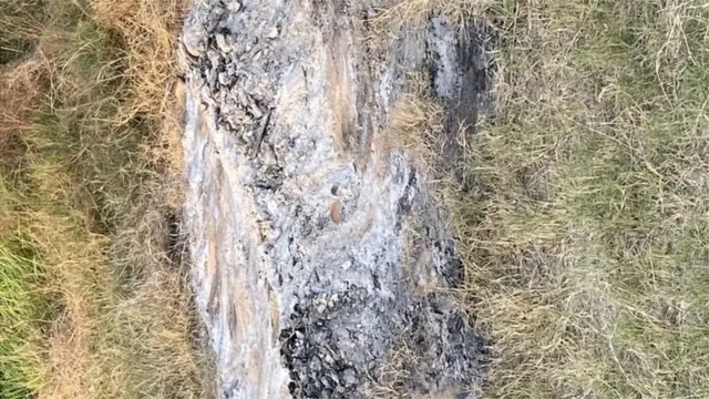 متاثرہ لڑکی کی راکھ