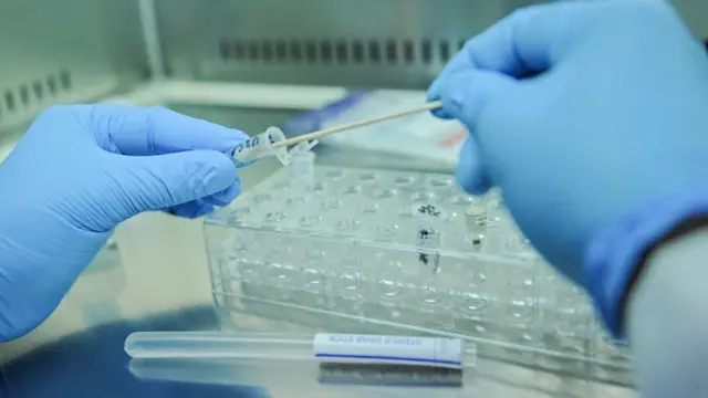 Imagen de un laboratorio.