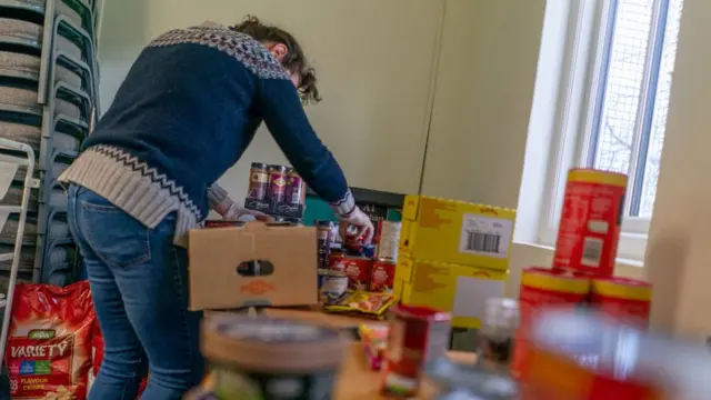 İngiltere'de gıda bankası