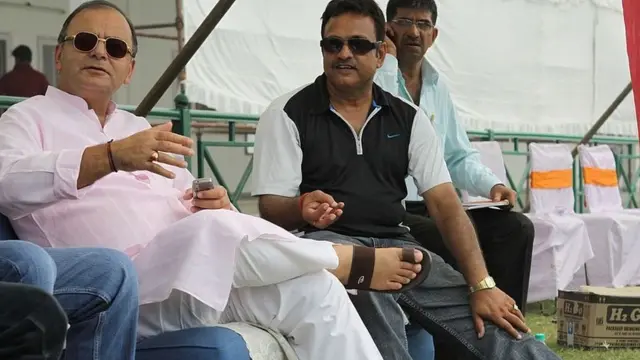 अरुण जेटली के साथ यशपाल शर्मा