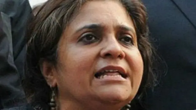 સામાજિક કાર્યકર તિસ્તા સેતલવાડની તસવીર