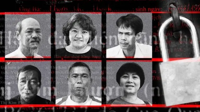 Các nhà hoạt động Việt Nam bị cầm tù