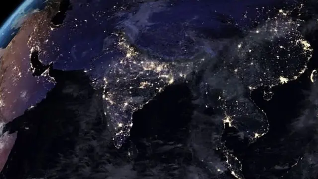 अंतरिक्ष, अंतरिक्ष से भारत