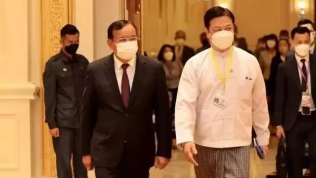 နေပြည်တော်ကိုရောက်လာတဲ့ ပြီးခဲ့တဲ့ မတ်လက ပထမဆုံးအကြိမ်ရောက်လာတဲ့ အာဆီယံအထူးကိုယ်စားလှယ်ပရတ်ဆော့ခွန်း