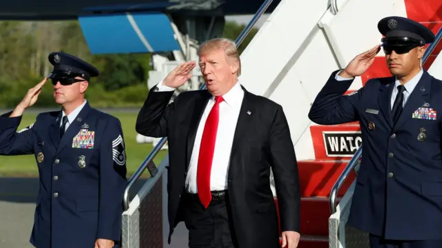 Donald Trump, presidente de EE.UU.