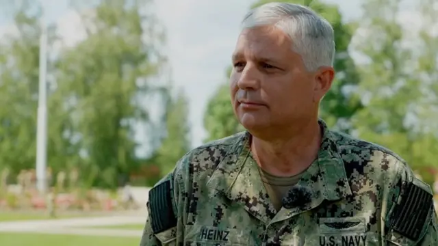 US Rear Admiral Duke Heinz - Director IDCC Stuttgart