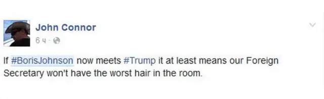 Пост в Фейсбуке