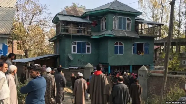 फिदा हूसैन यांचं घर
