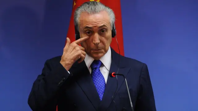 O presidente Michel Temer escuta traduçãosite para jogar stumble guysdiscurso com fonessite para jogar stumble guysouvido durante conferência