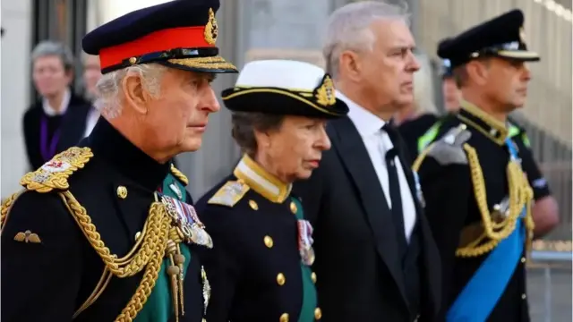 Қирол Чарльз Учинчи. Малика Анна ва шаҳзодалар