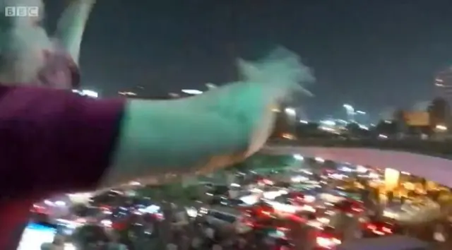 Pengunjuk rasa di Lapangan Tahrir