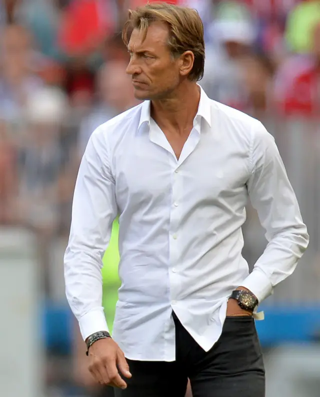 Hervé Renard, entrenador del equipo de Marruecos