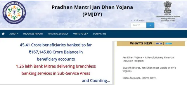 जन धन योजना