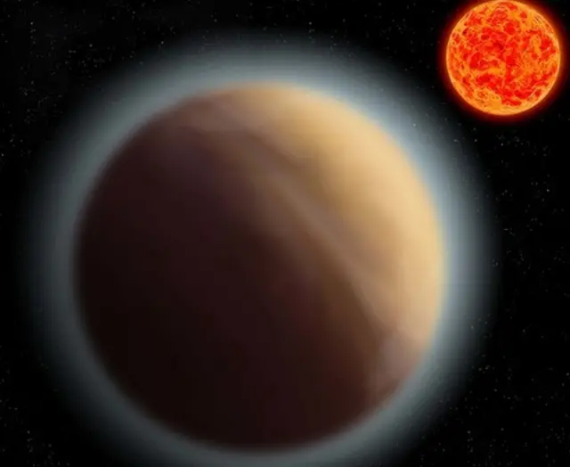 Artist's impression of planet GJ 1132b