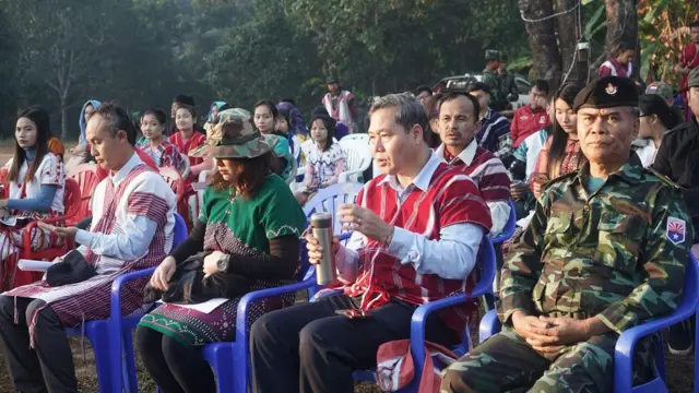 ၂၇၆၁ ခုနှစ် ကရင်အမျိုးသားနှစ်သစ်ကူးနေ့ကို ကေအဲန်ယူ - ထိန်းချုပ်နယ်မြေ တစ်နေရာ၌ကျင်းပပြုလုပ်