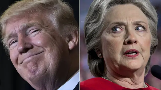 трамп и клинтон