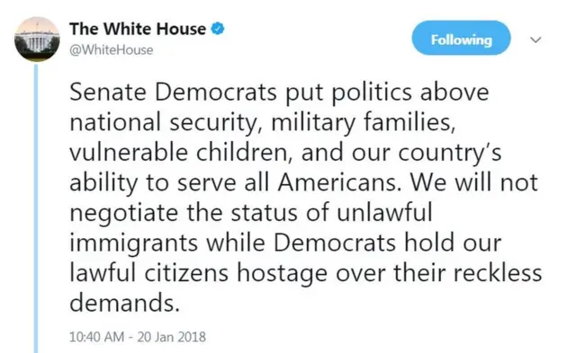 अमरीका शटडाउन