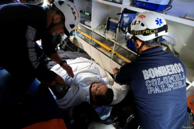 Morales durante o transporte