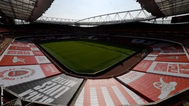 The Emirates Stadium