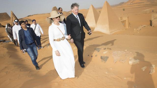 Катарская принцесса в Судане