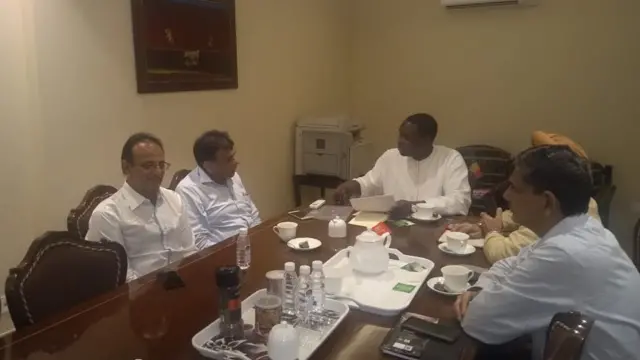 આફ્રિકા અને ભારતના પ્રતિનિધિઓ