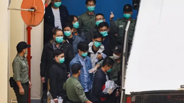 47名民主派人士被指控犯"串謀顛覆國家政權罪"